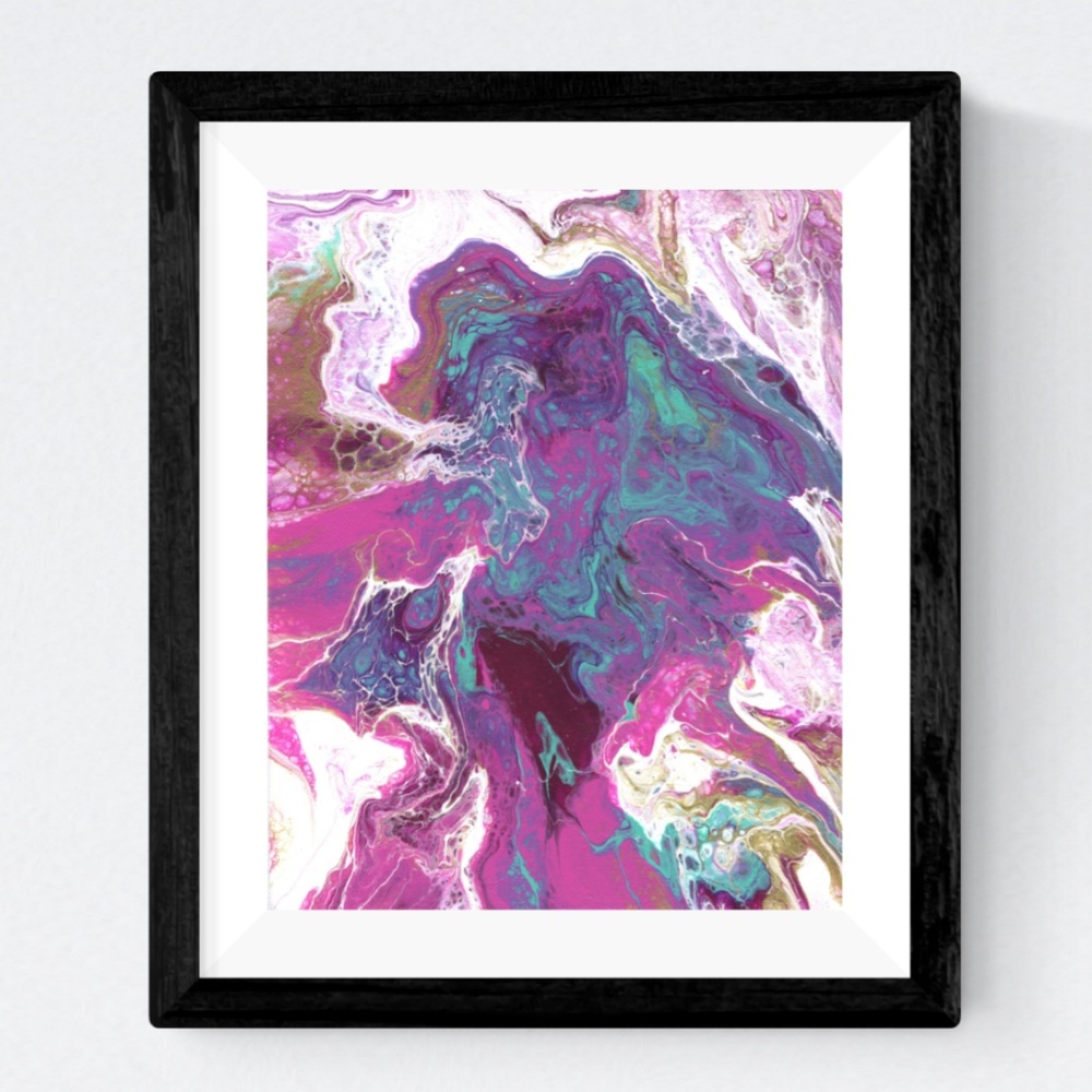 8x10  Abstract Art Graphic Print